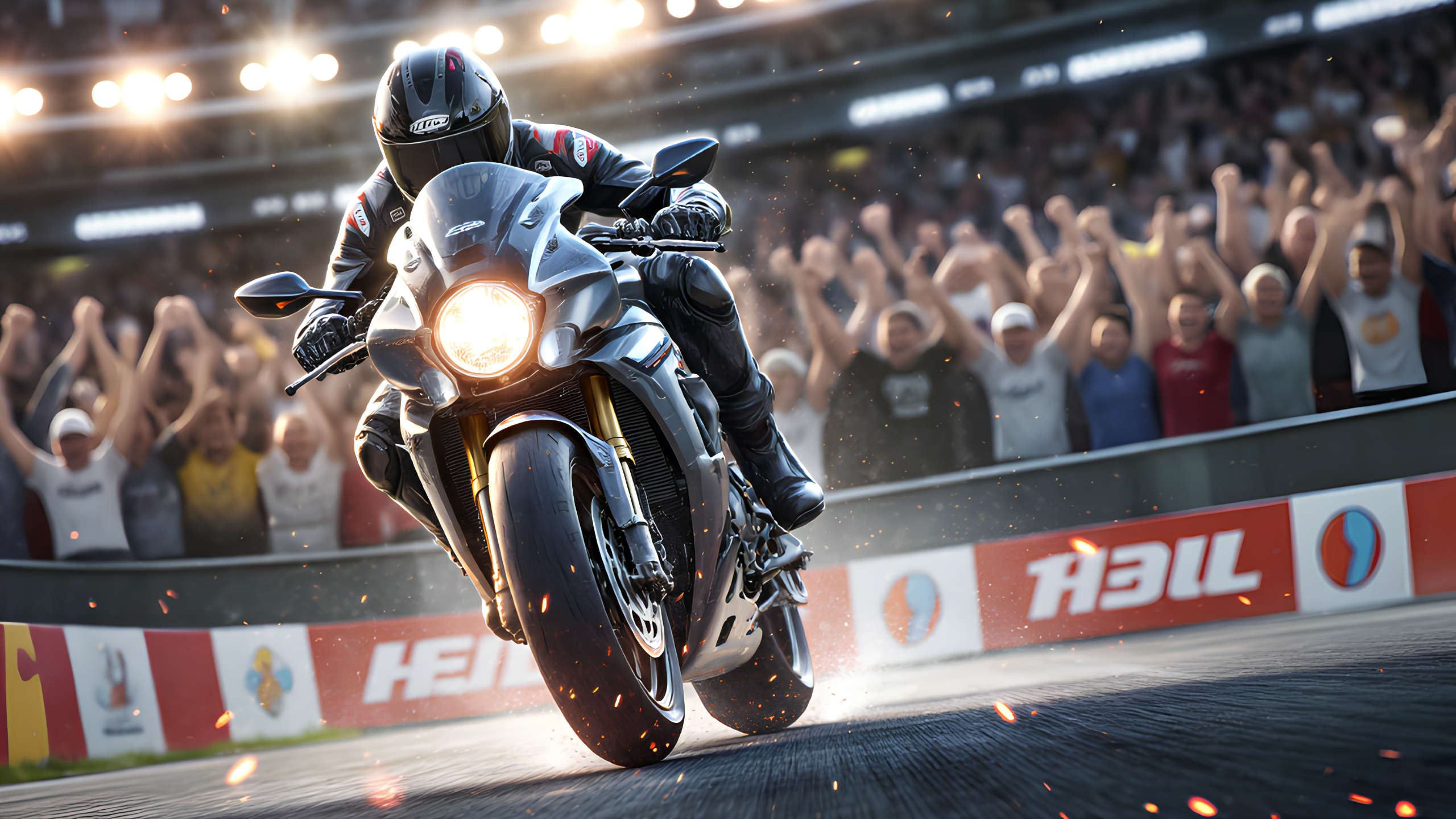 一睹自行车速度之神，飞驰之间竞速终点